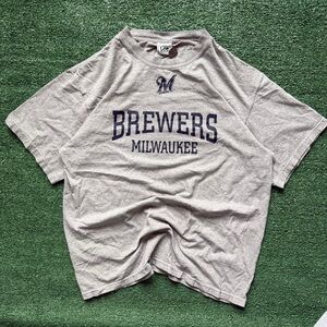 RDI Gray Brewers Milwaukee Short Sleeve Tee